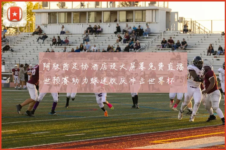 阿联酋足协酒店设大屏幕免费直播世预赛助力球迷欢庆冲击世界杯
